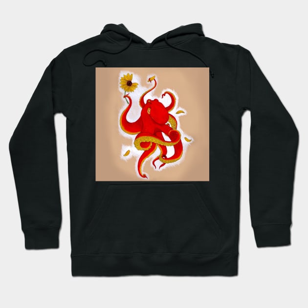 Love me or love me not Hoodie by Wandering Octopus Designs